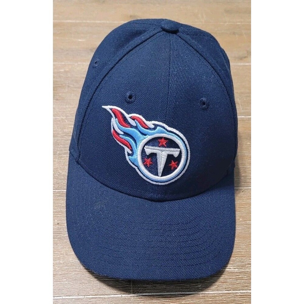 Youth New Era Navy Tennessee Titans League 9FORTY Adjustable Hat